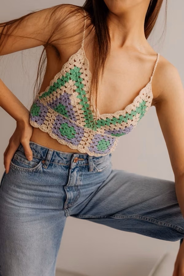 Crochet top post